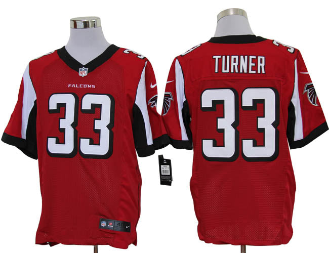 Size 60 4xl turner Atlanta Falcons 33 Red Stitched Nike Elite Nfl Jerseys