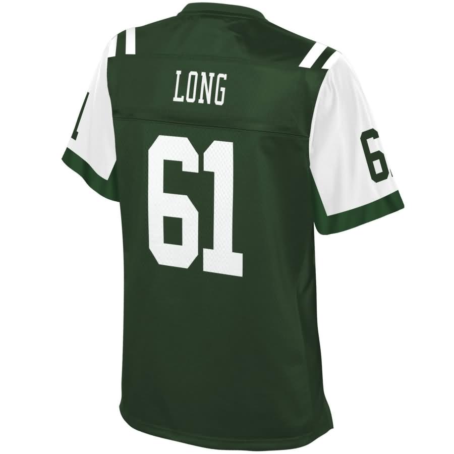 Spencer Long New York Jets Nfl Pro Line Womens Player Jersey Green