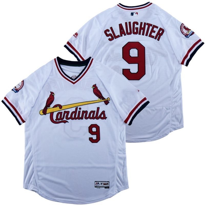 St Louis Cardinals Enos Slaughter 9 2020 Mlb White Jersey