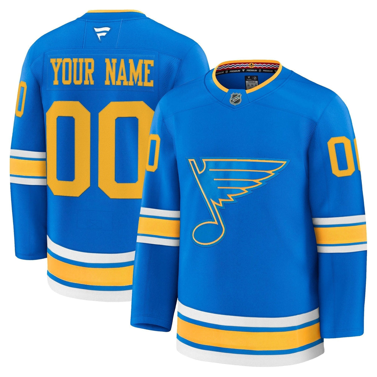 St. Louis Blues 2025/26 Premium Custom Jersey All Stitched