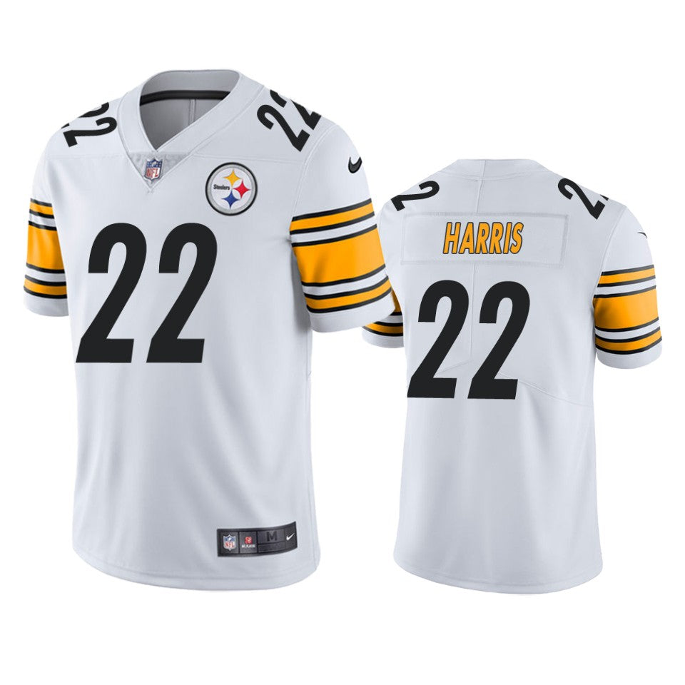 Steelers Najee Harris 2021 Nfl Draft White Vapor Limited Jersey