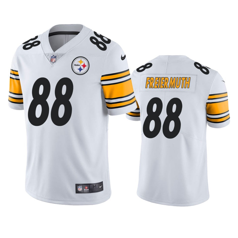 Steelers Pat Freiermuth Vapor Limited White Jersey