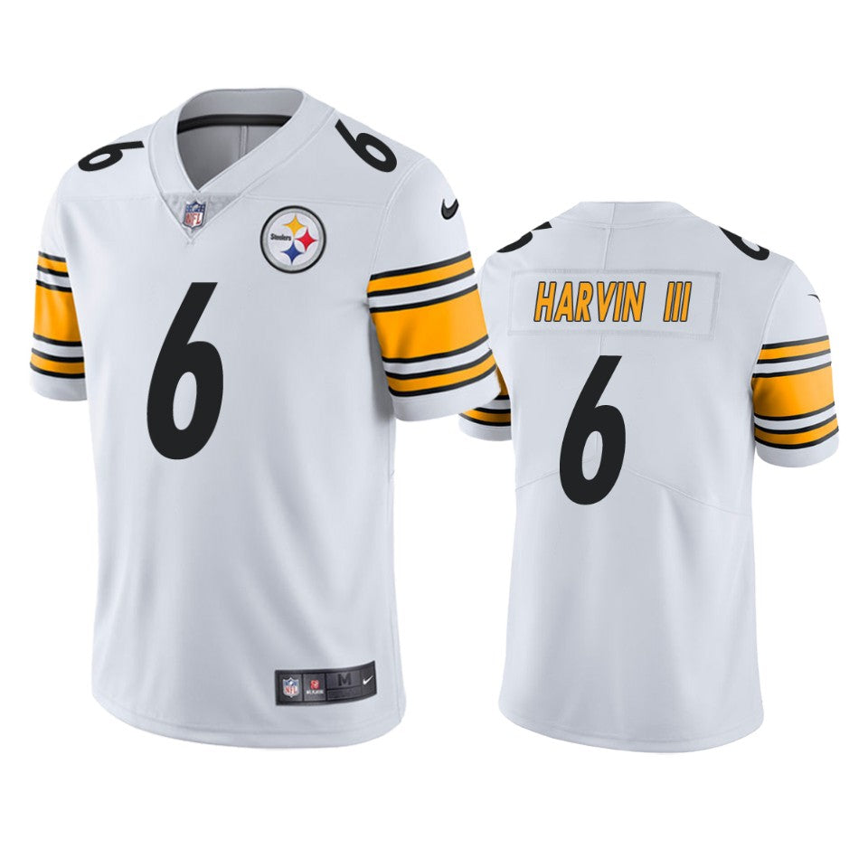 Steelers Pressley Harvin Iii Vapor Limited White Jersey Mens