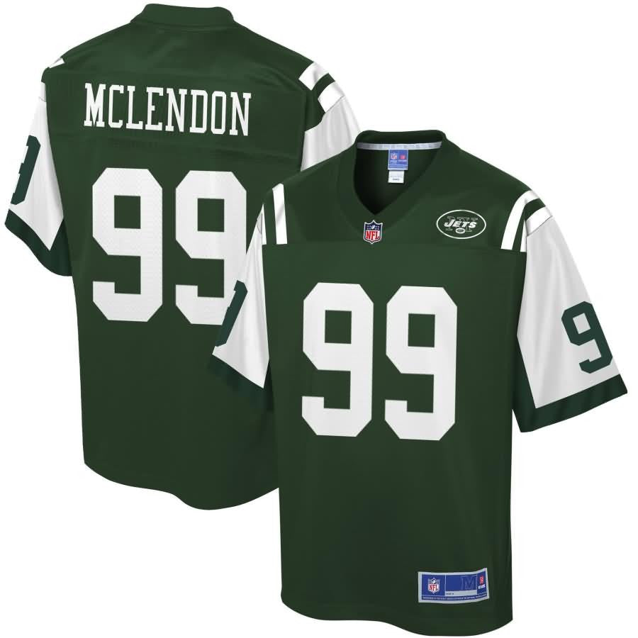Steve Mclendon New York Jets Nfl Pro Line Player Jersey Green