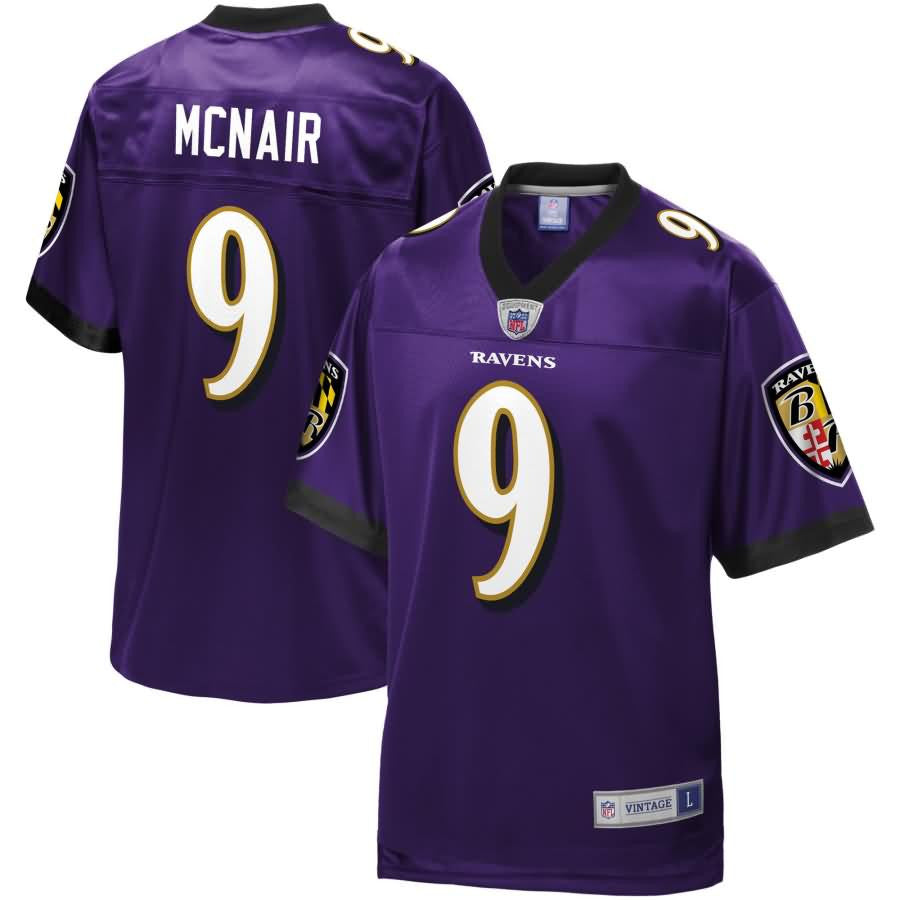 Steve Mcnair Baltimore Ravens Nfl Pro Line Retired Player Jersey Purple