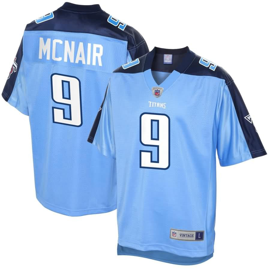Steve Mcnair Tennessee Titans Nfl Pro Line Retired Player Jersey Light Blue