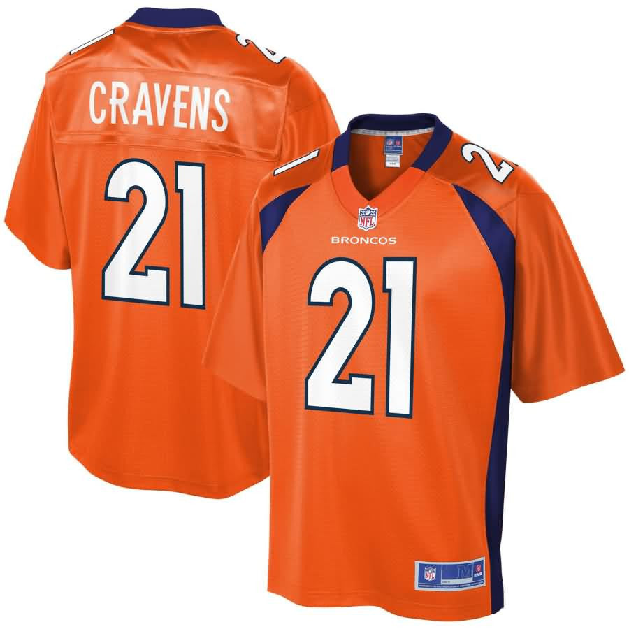 Sua Cravens Denver Broncos Nfl Pro Line Player Jersey Orange