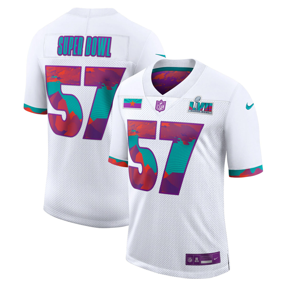 Super Bowl Lvii Nike Limited Jersey White