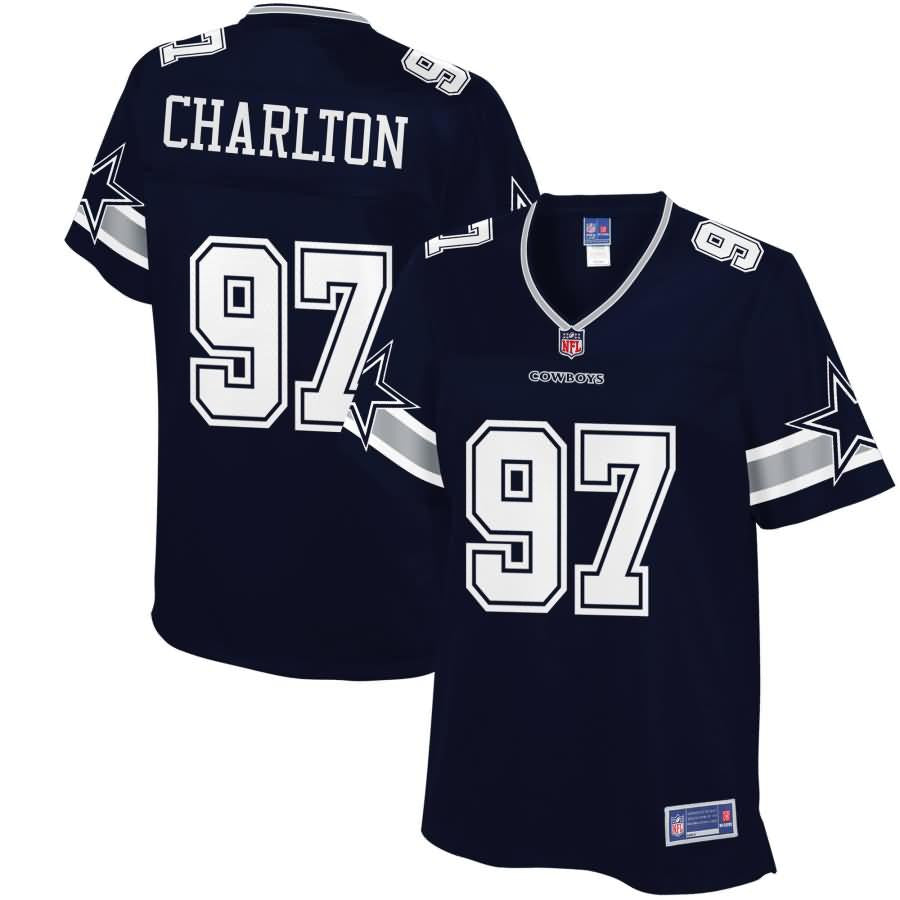 Taco Charlton Dallas Cowboys Nfl Pro Line Womens Player Jersey Navy