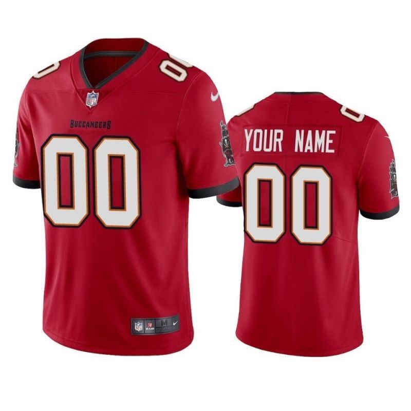 Tampa Bay Buccaneers 2020 Nfl Personalized Custom Red Jersey Custom Jersey