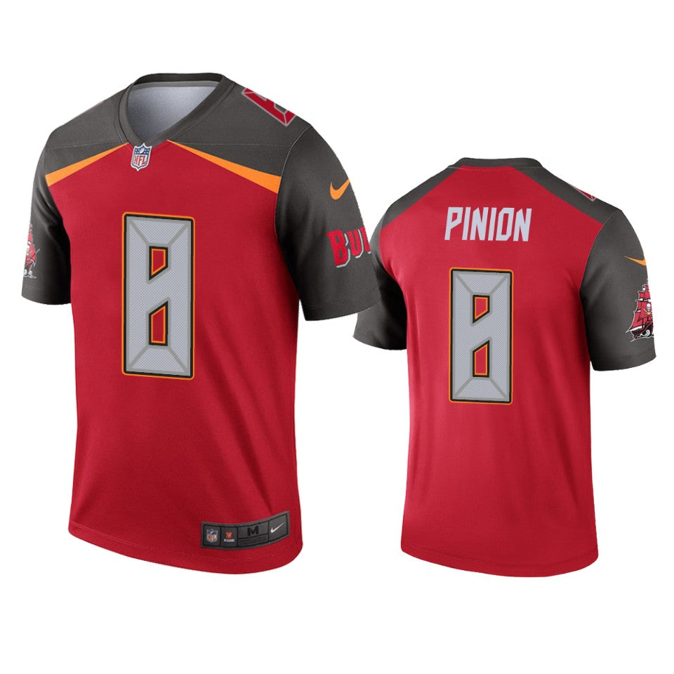 Tampa Bay Buccaneers 8 Bradley Pinion Red Legend Jersey