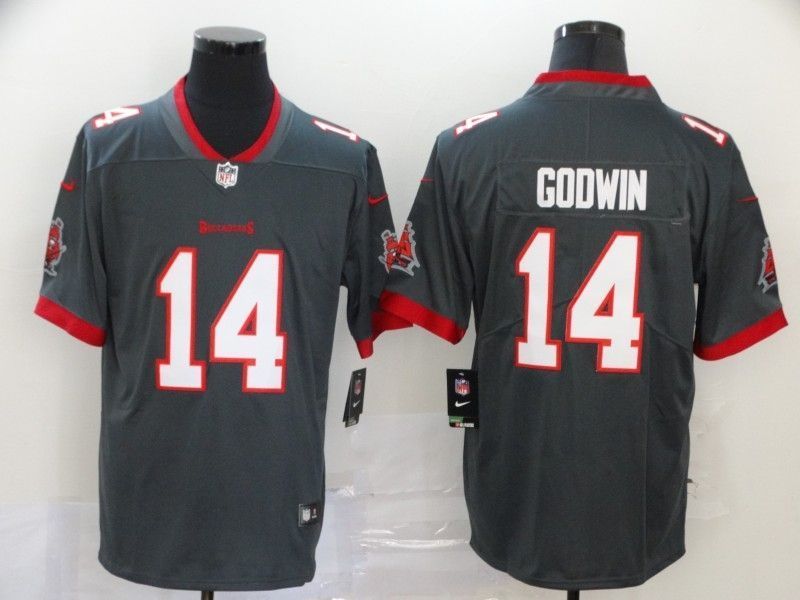 Tampa Bay Buccaneers Chris Godwin 14 2020 Nfl Black Jersey Jersey