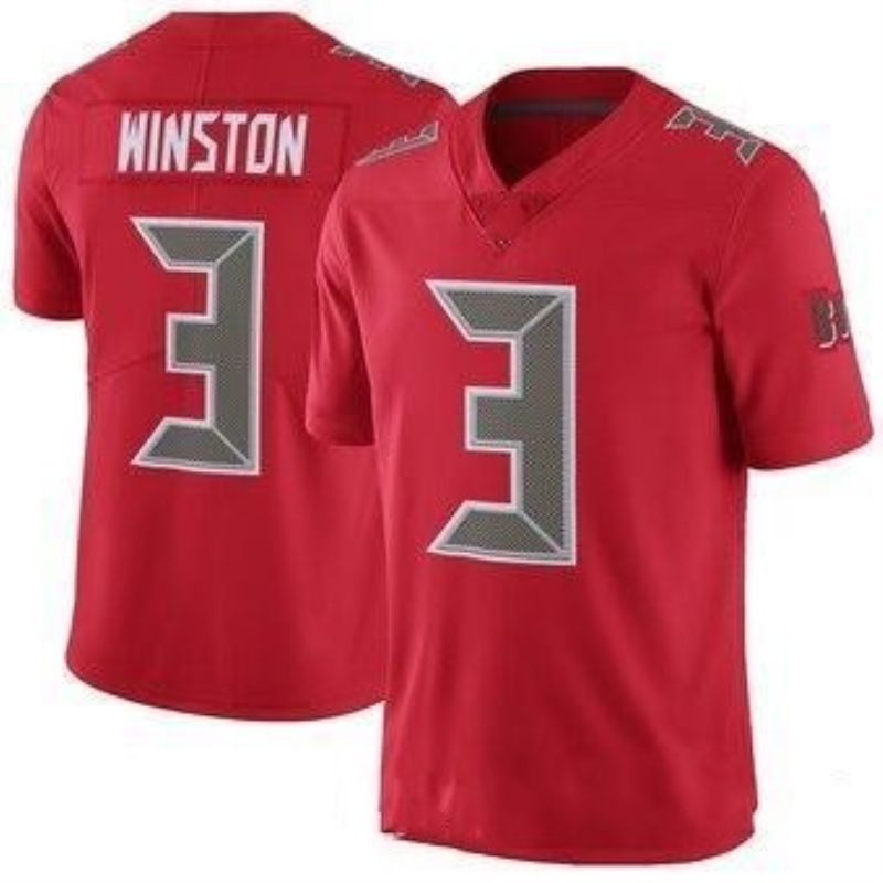 Tampa Bay Buccaneers Jameis Winston 3 2020 Nfl Red Jersey Jersey