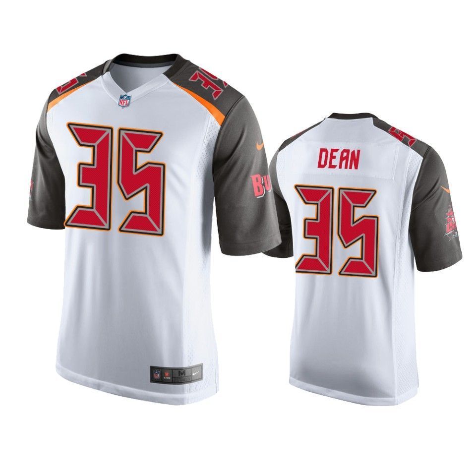 Tampa Bay Buccaneers Jamel Dean 2019 Nfl Draft White Game Jersey