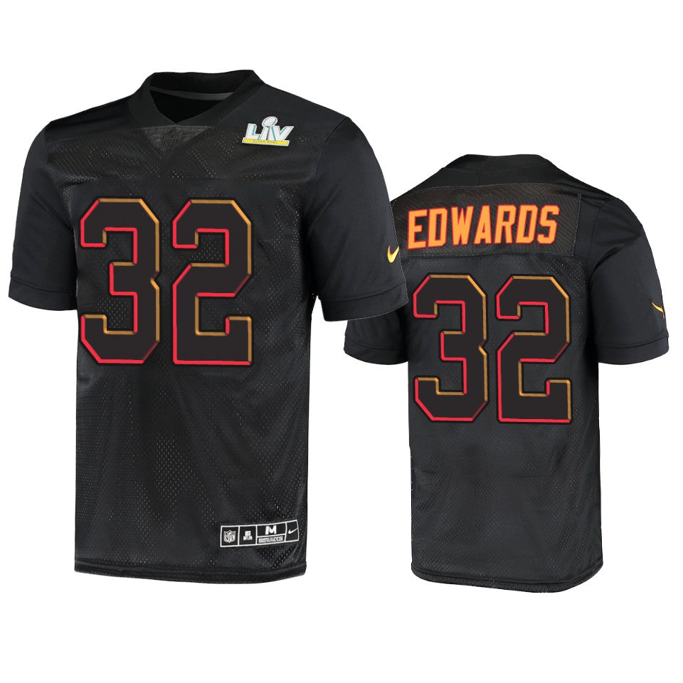 Tampa Bay Buccaneers Mike Edwards Super Bowl Lv Black Limited Jersey