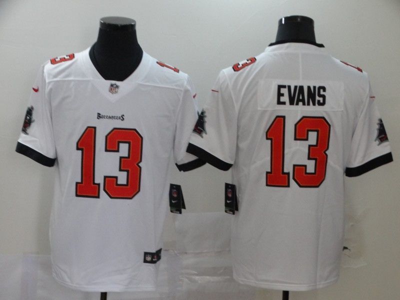Tampa Bay Buccaneers Mike Evans 13 Nfl 2020 White Jersey