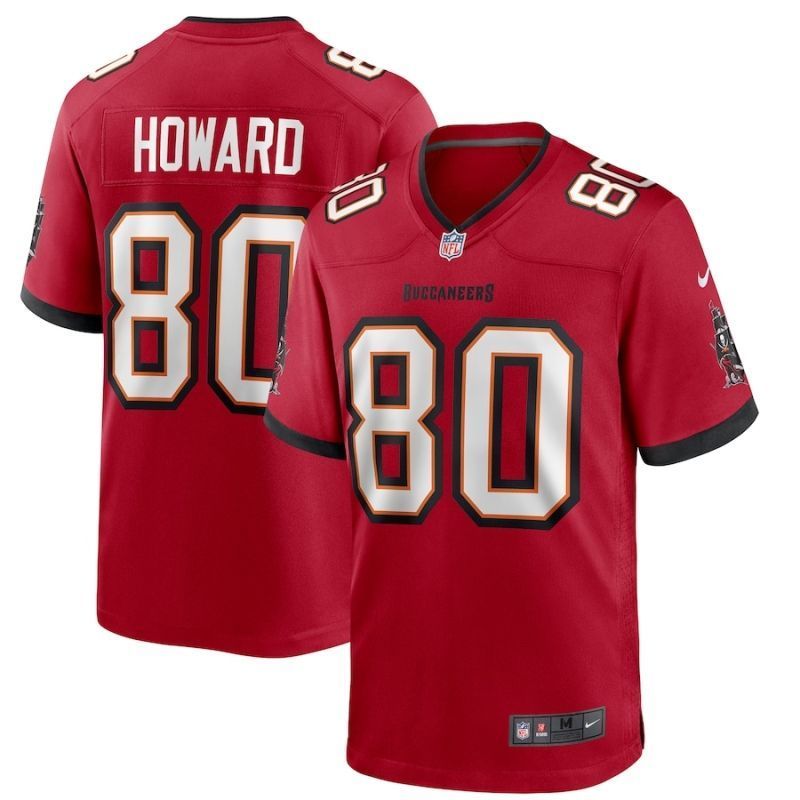 Tampa Bay Buccaneers Oj Howard 80 Nfl 2020 Red Jersey