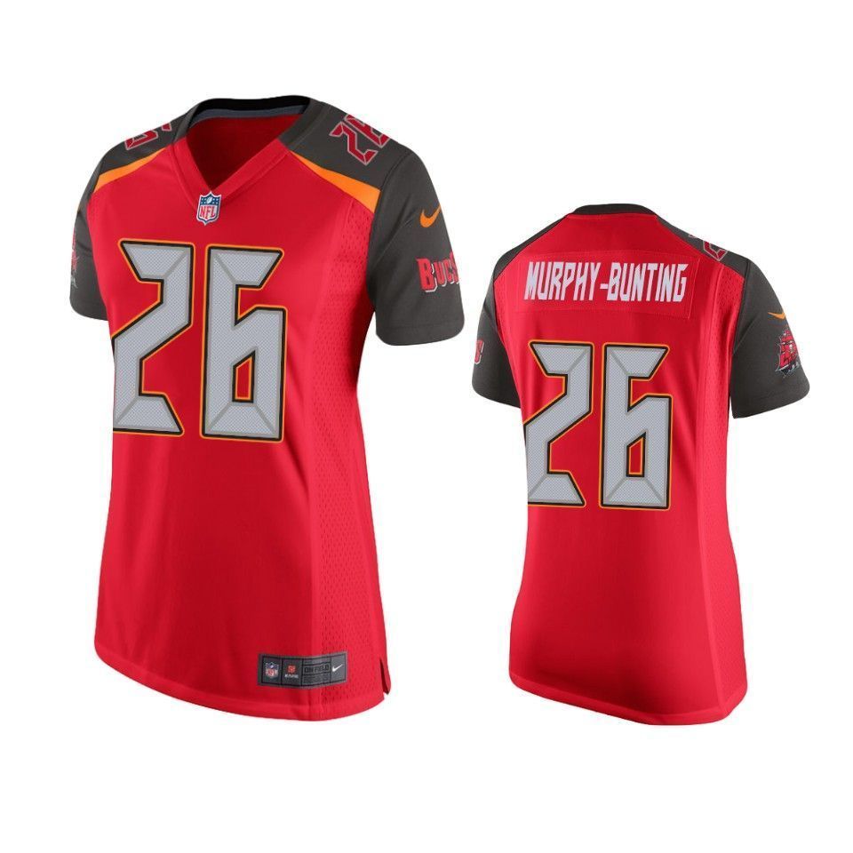 Tampa Bay Buccaneers Sean Murphy bunting 2019 Nfl Draft Red Game Womens Jersey