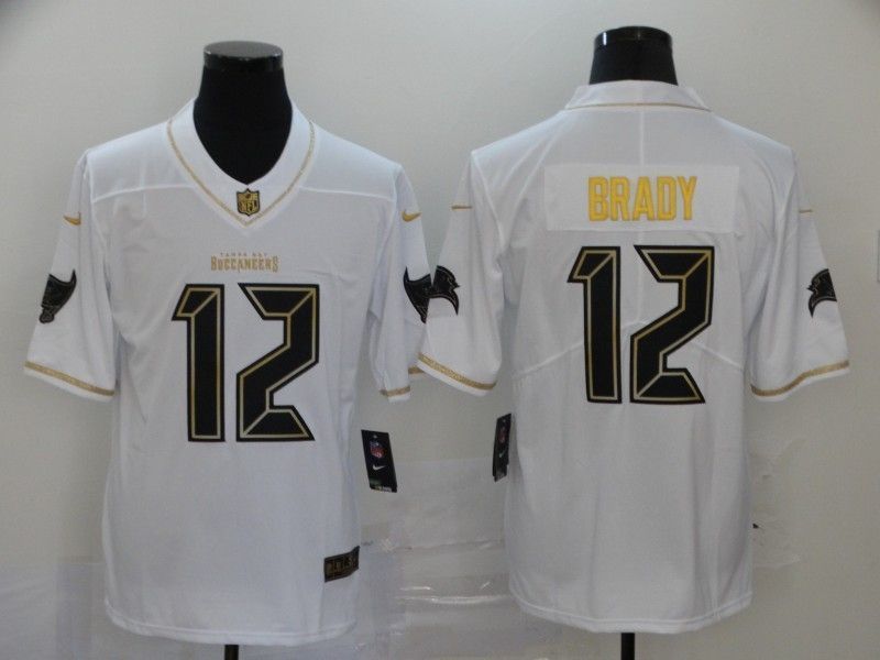 Tampa Bay Buccaneers Tom Brady 12 2020 Nfl White Jersey Jersey