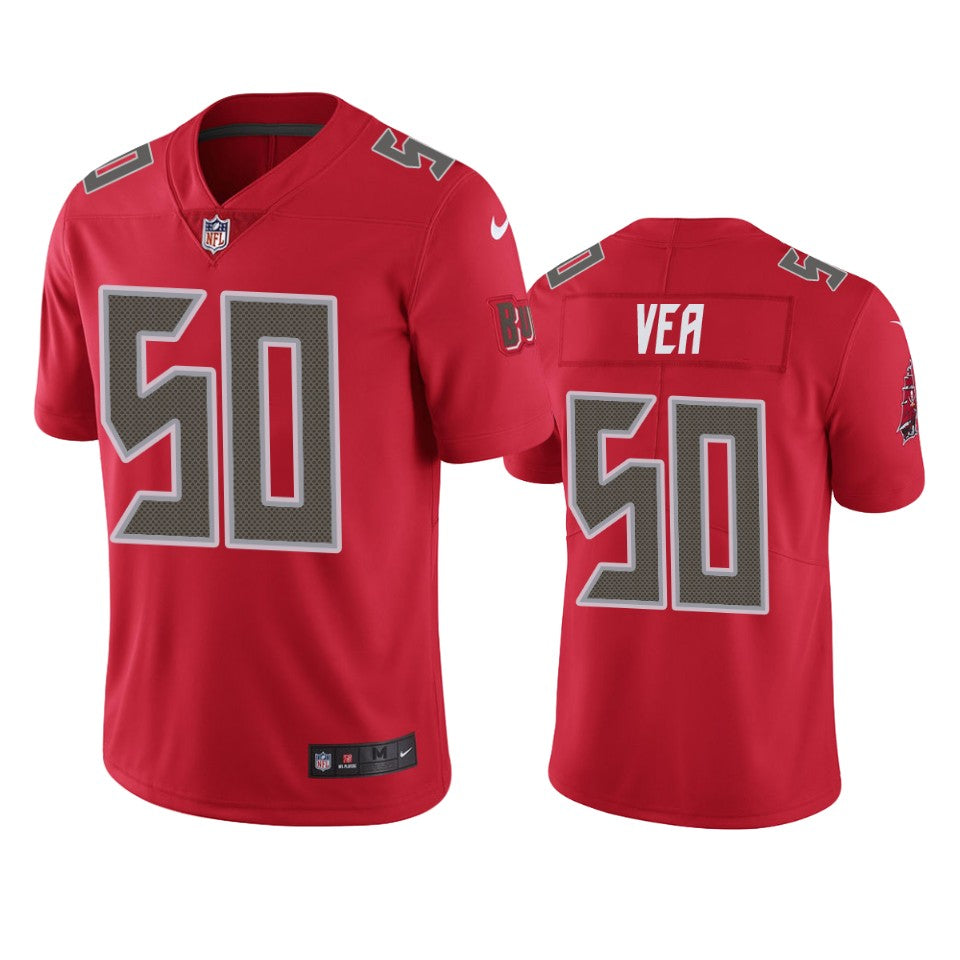 Tampa Bay Buccaneers Vita Vea Red Vapor Untouchable Limited Jersey