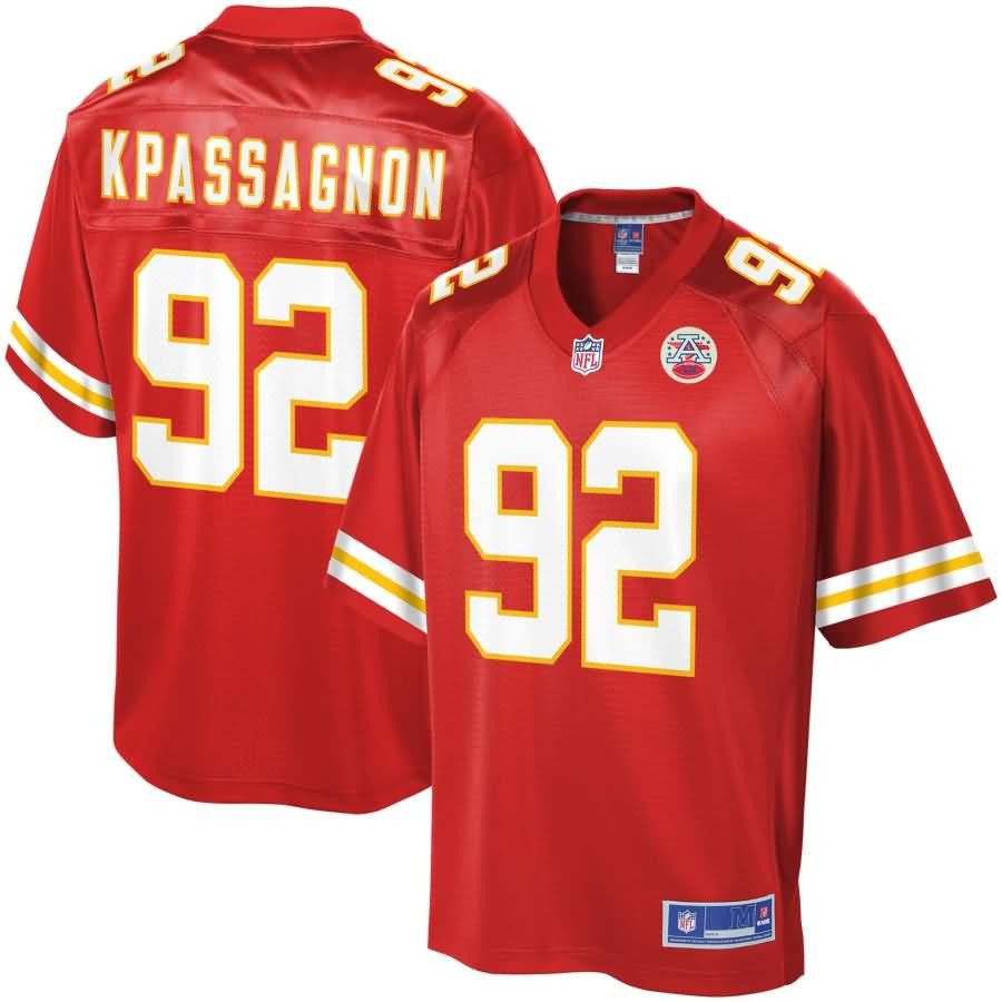 Tanoh Kpassagnon Kansas City Chiefs Nfl Pro Line Player Jersey Red