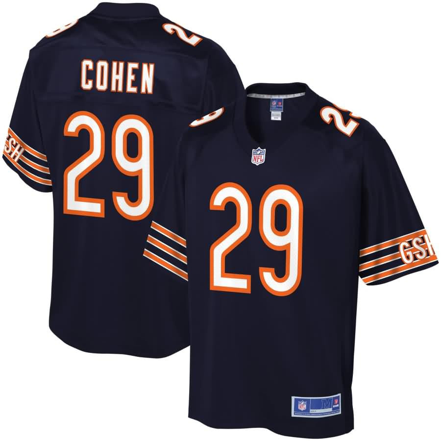 Tarik Cohen Chicago Bears Nfl Pro Line Player Jersey Navy