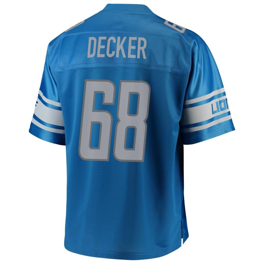 Taylor Decker Detroit Lions Nfl Pro Line Team Color Player Jersey Blue
