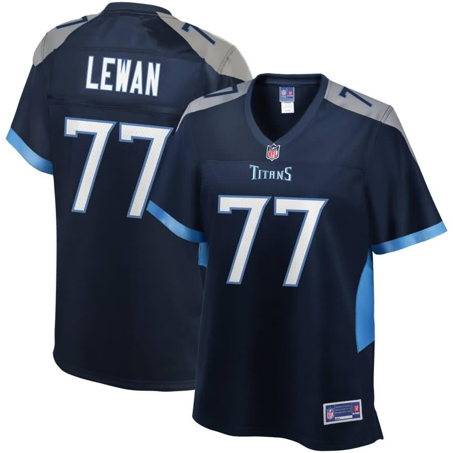 Taylor Lewan Tennessee Titans Nfl Pro Line Womens Jersey Navy