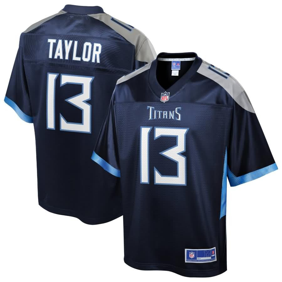 Taywan Taylor Tennessee Titans Nfl Pro Line Team Player Jersey Navy