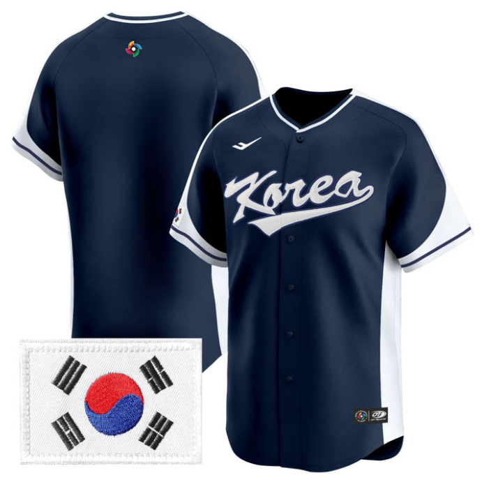 Team Jersey #19 Team Korea 2026 World Baseball Classic Vapor Stitched