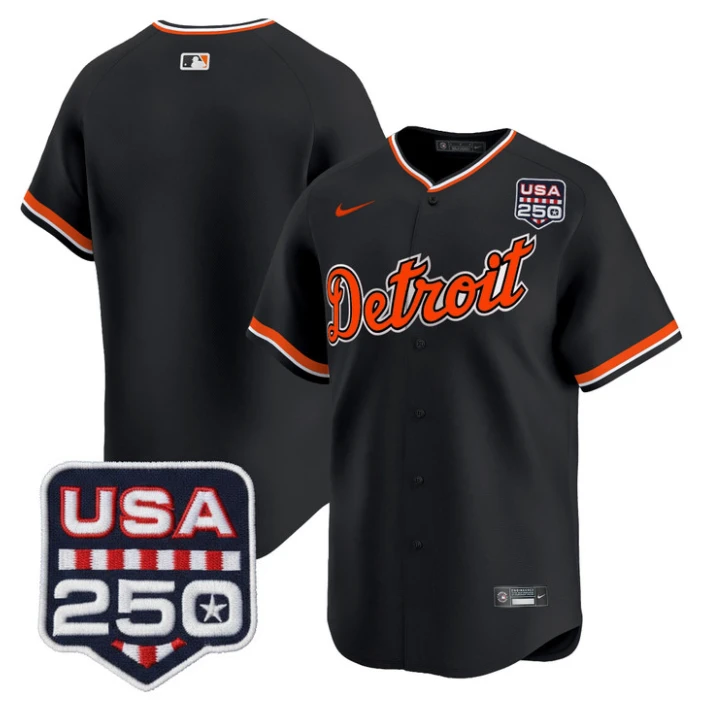 Team Jersey Blank Detroit Tigers 2026 Alternate Vapor Limited Stitched