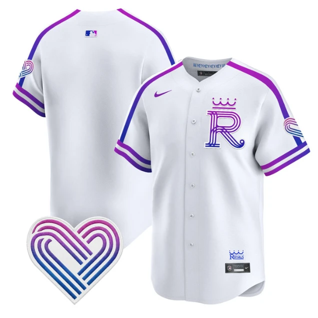 Team Jersey Blank Kansas City Royals 2026 City Connect Premier Stitched