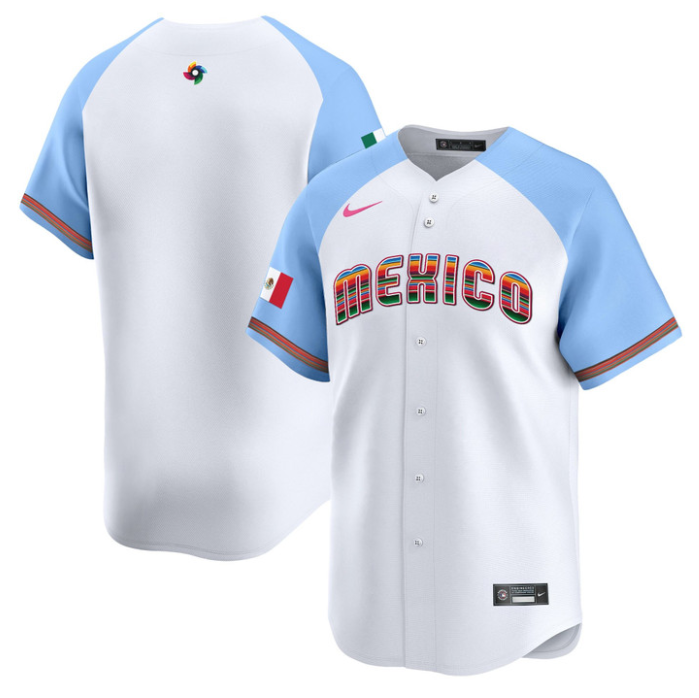 Team Jersey Blank Mexico 2026 World Baseball Serape Edition Stitched