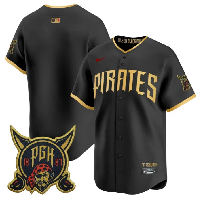 Team Jersey Blank Pittsburgh Pirates 2026 City Connect Stitched