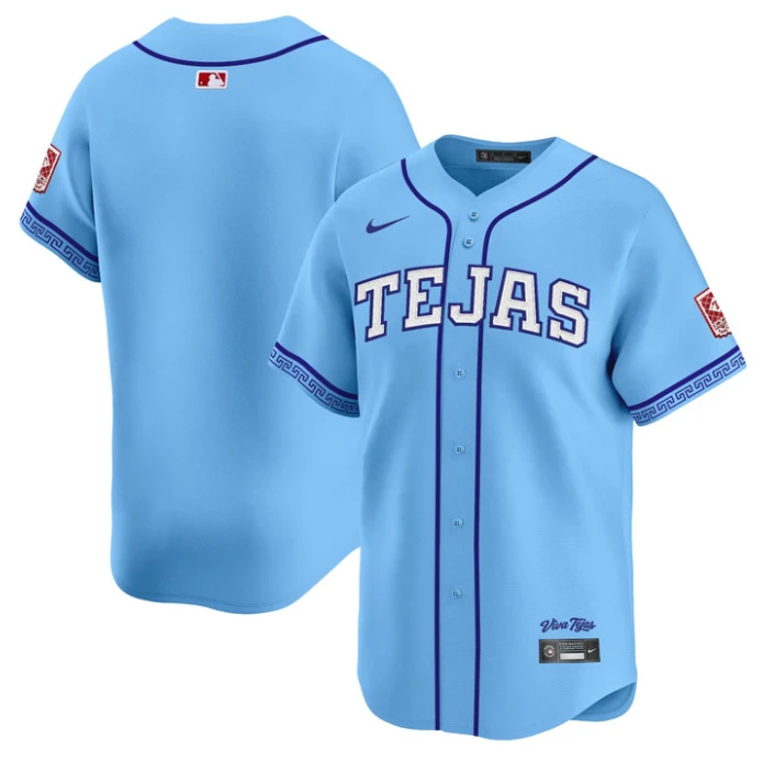 Team Jersey Blank Texas Rangers 2026 City Connect Premier Stitched