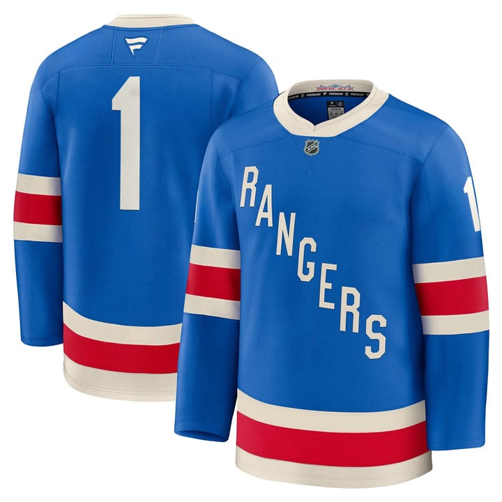 Team Jersey New York Rangers 1926 Throwback 100th Patch Premium Stitched
