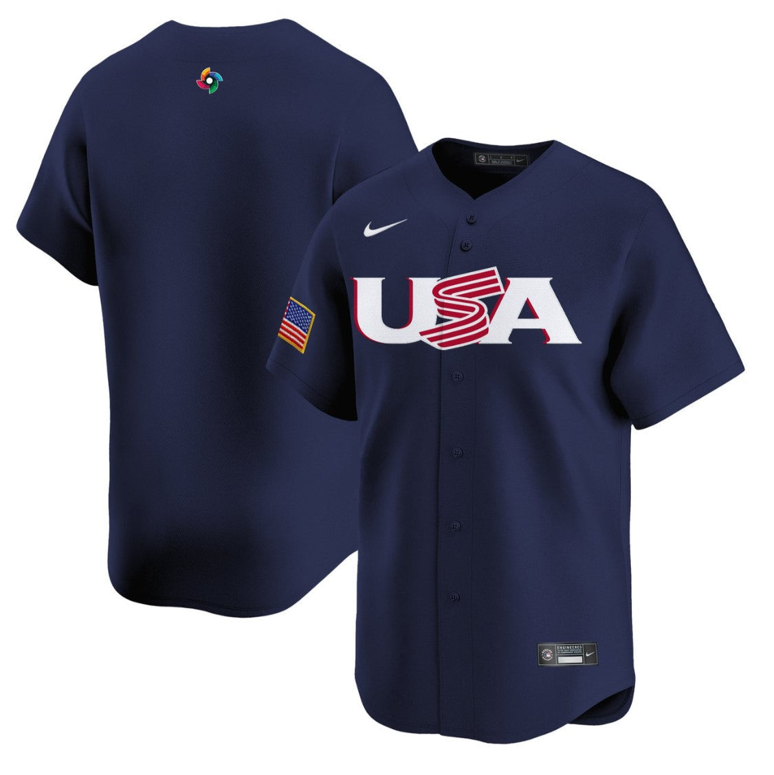Team Jersey Projected Team USA World Baseball Classic 2023 Style 2026 Roster