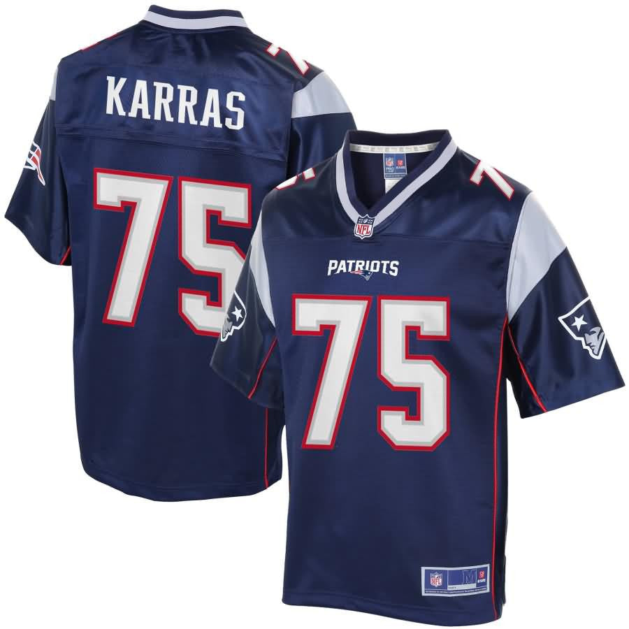 Ted Karras New England Patriots Nfl Pro Line Player Jersey Navy