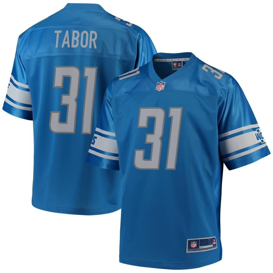 Teez Tabor Detroit Lions Nfl Pro Line Player Jersey Blue