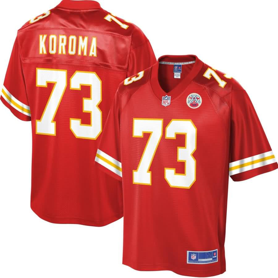 Tejan Koroma Kansas City Chiefs Nfl Pro Line Player Jersey Red