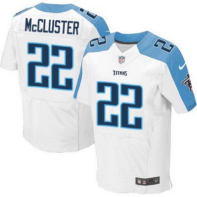 Tennessee Titans 22 Dexter Mccluster White Road Nfl Nike Elite Jersey