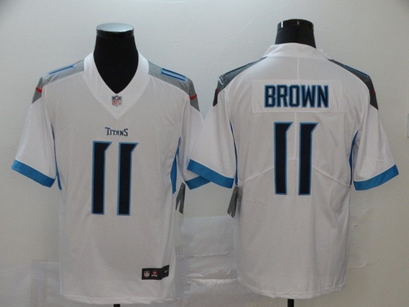 Tennessee Titans A J Brown 11 2020 Nfl White Jersey Jersey