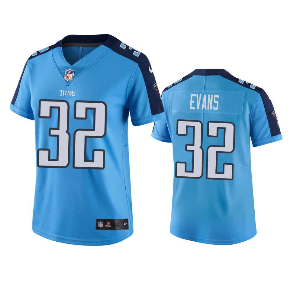 Tennessee Titans Darrynton Evans Light Blue Vapor Limited Jersey