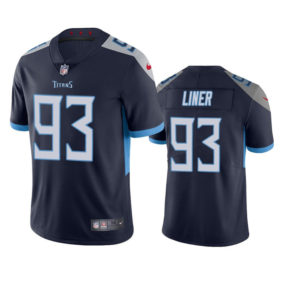 Tennessee Titans Dee Liner Navy Vapor Untouchable Limited Jersey