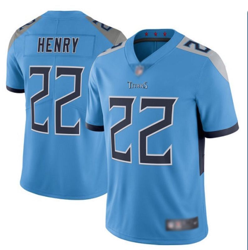 Tennessee Titans Derrick Henry 22 Nfl 2020 Blue Jersey