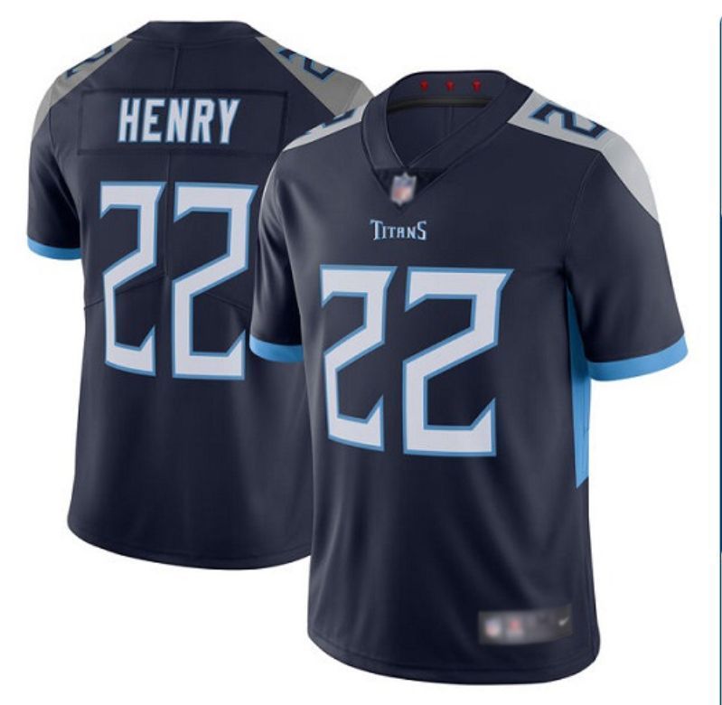 Tennessee Titans Derrick Henry 22 Nfl 2020 Navy Jersey