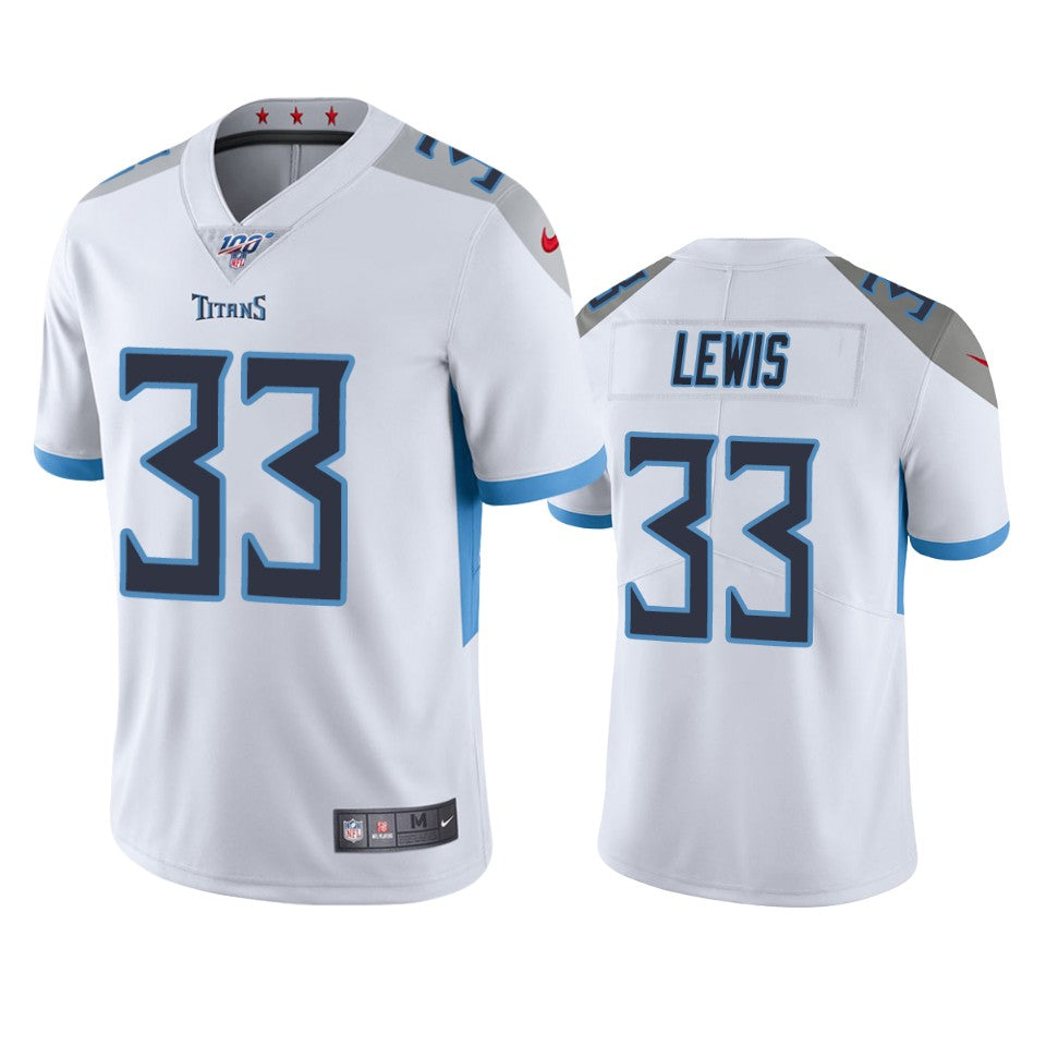 Tennessee Titans Dion Lewis White 100th Season Vapor Limited Jersey