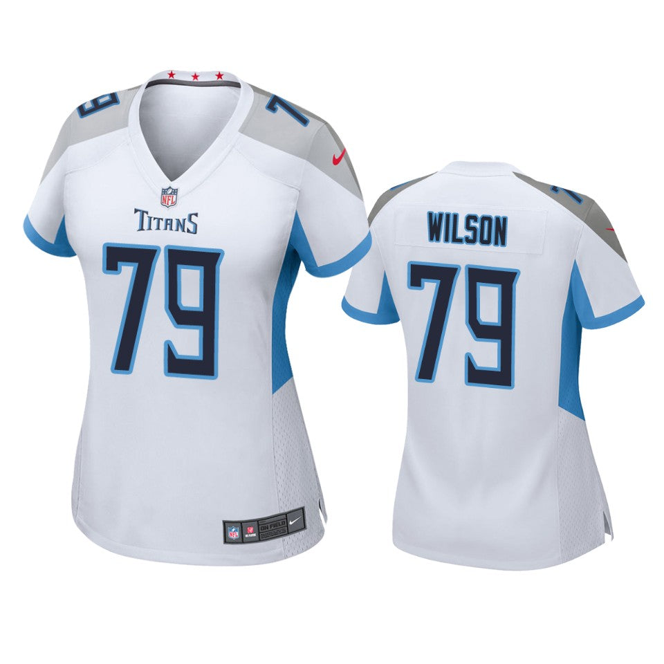 Tennessee Titans Isaiah Wilson White 2020 Nfl Draft Game Jersey
