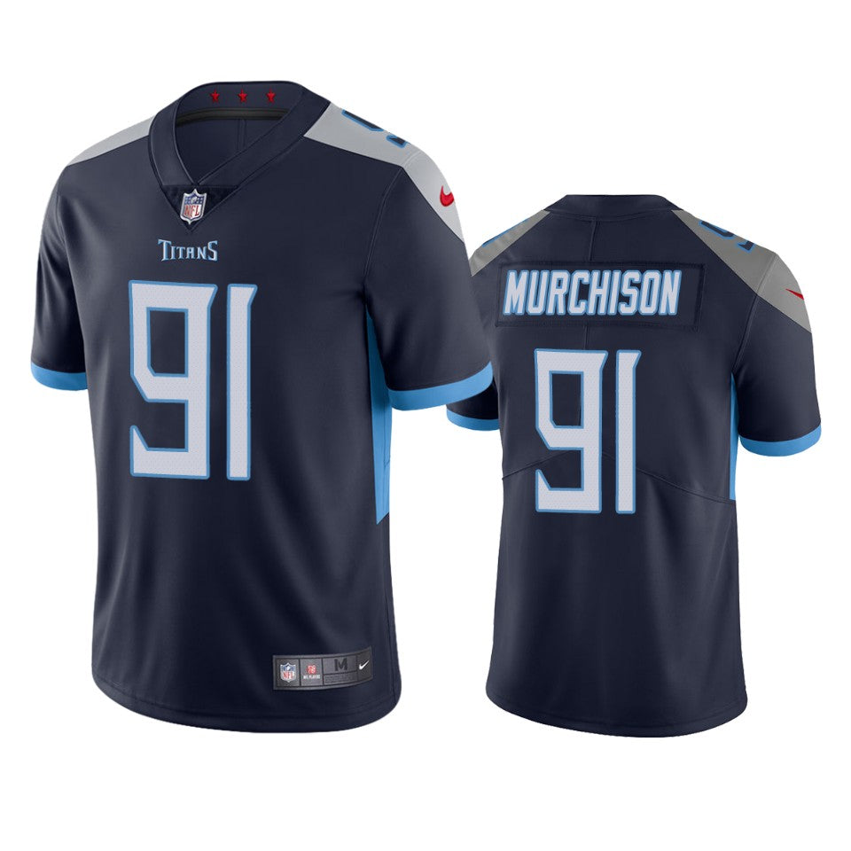 Tennessee Titans Larrell Murchison Navy Vapor Untouchable Limited Jersey