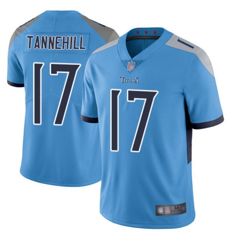 Tennessee Titans Ryan Tannehill 17 Nfl 2020 Blue Jersey